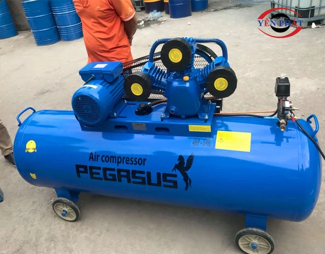 Lưu lượng khí Máy nén khí dây đai Pegasus TM-W-0.36/8-330L (380V)