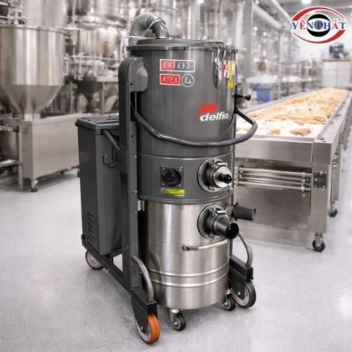 Máy hút bụi công nghiệp chống cháy nổ Delfin DG50EXP Z22 INERT 4