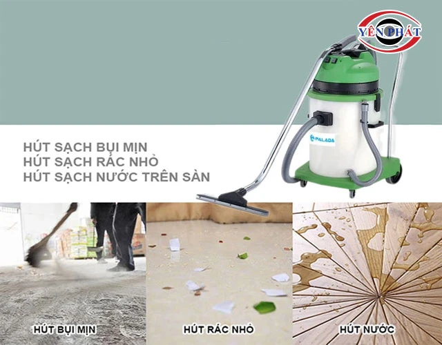 ưu điểm Máy hút bụi khô và ướt 