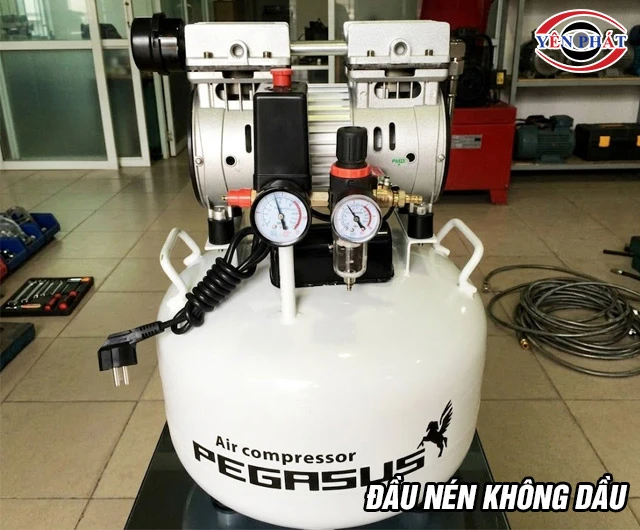 máy nén khí không dầu Pegasus TM-OF750-40L cho khí sạch