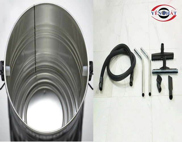 Thùng chứa bụi và nước và phụ kiện