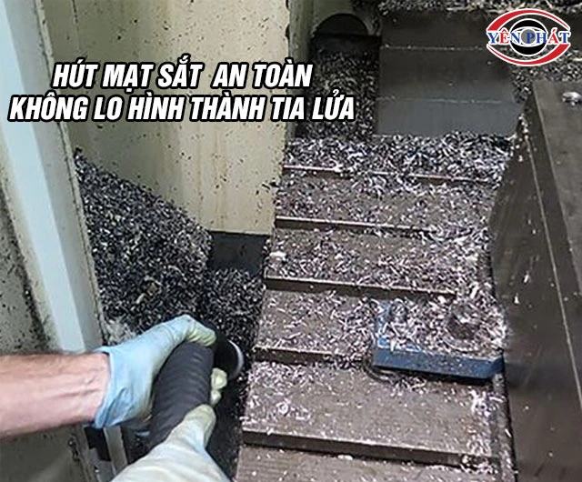 máy hút bụi chống cháy nổ Delfin DM2ELZ22 hút bụi hiệu quả