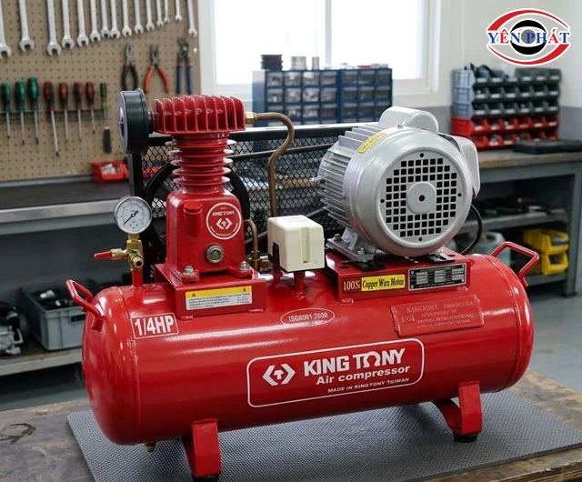 máy nén khí piston KingTony KTC-30 bền bỉ