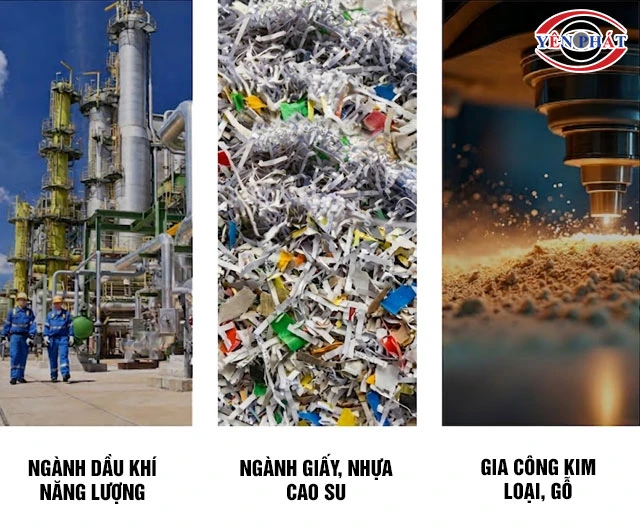 Ứng dụng máy hút bụi chống cháy nổ dùng khí nén Delfin 802 WD AIREX 1/3D