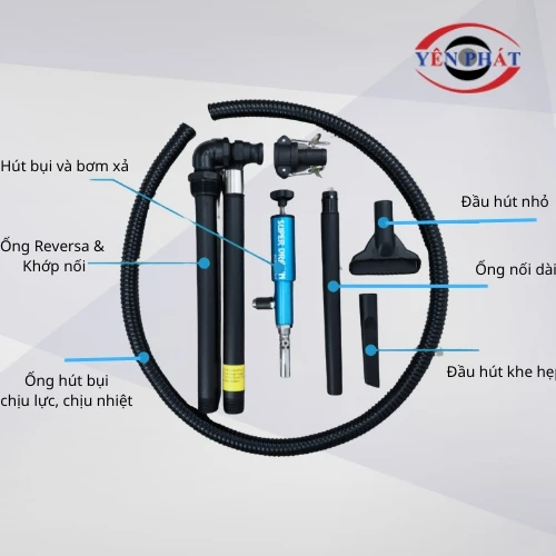 Máy hút bụi phòng nổ SupaVac Mini Dragin DP357R 4