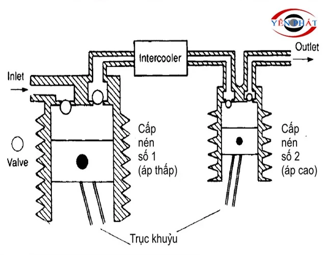 Nguyên lý hoạt động dựa trên chuyển động tịnh tiến của Piston