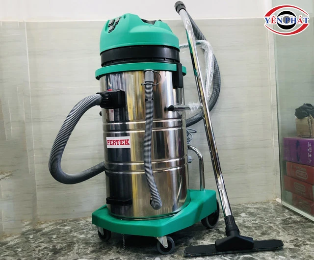 Dùng máy hút bụi công nghiệp Petek PT100H