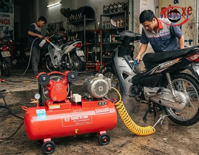 Kingtony KTC-90V vận hành nhiều giờ cũng không lo nóng máy