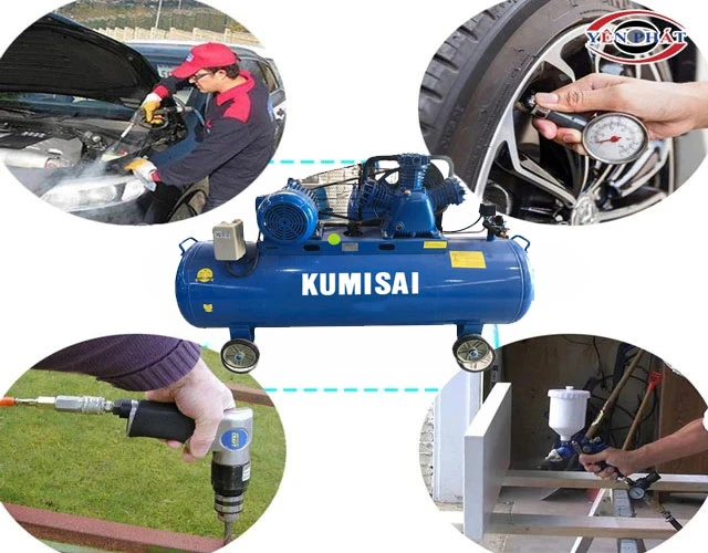 Ứng dụng máy bơm nén không khí Kumisai KMS-75500