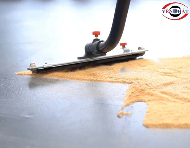 hút sạch bụi bẩn