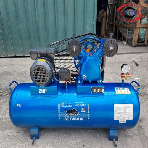 Máy nén khí dây đai Jetman PK-10100 100L 1.5KW 3