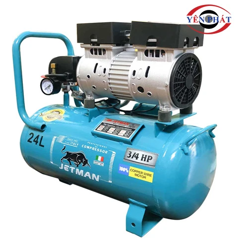 Máy nén khí không dầu Jetman JM-580 (rơle điện tử) 4