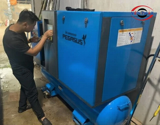 Kinh nghiệm chọn mua Máy nén khí trục vít cao cấp Pegasus TMPM20A
