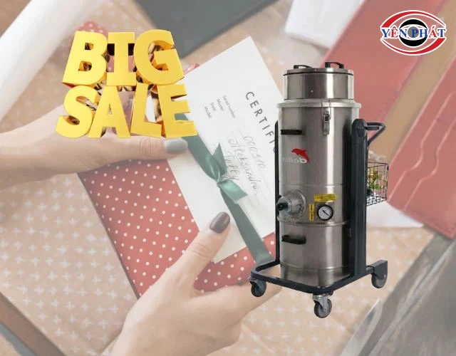 bán máy hút bụi chống cháy nổ Delfin 352 DS Airex 2V