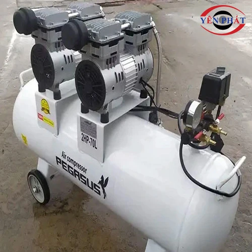 Máy nén khí không dầu Pegasus TM- OF750x2- 70L 3