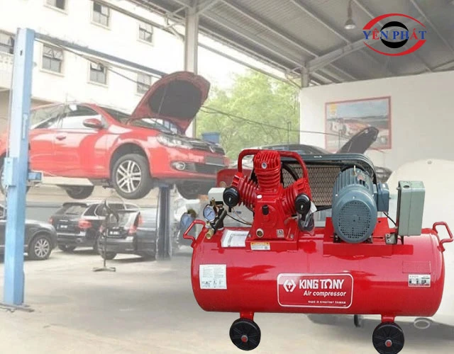 Giới thiệu máy nén khí dây đai KingTony KTC-400W