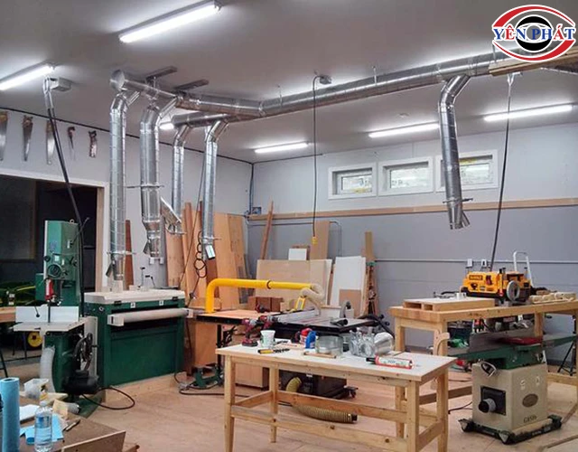 thu gom bụi từ nguồn phát sinh