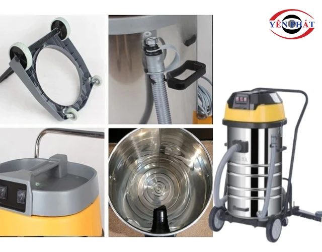 thùng chứa Máy hút bụi Clean Tech CT 582