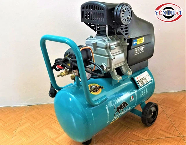 máy nén khí liền trục 2 tụ Jetman JM-2T24 2.5HP 24L