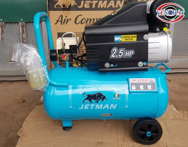 Bình chứa máy nén khí liền trục 2 tụ Jetman JM-2T24 2.5HP 24L