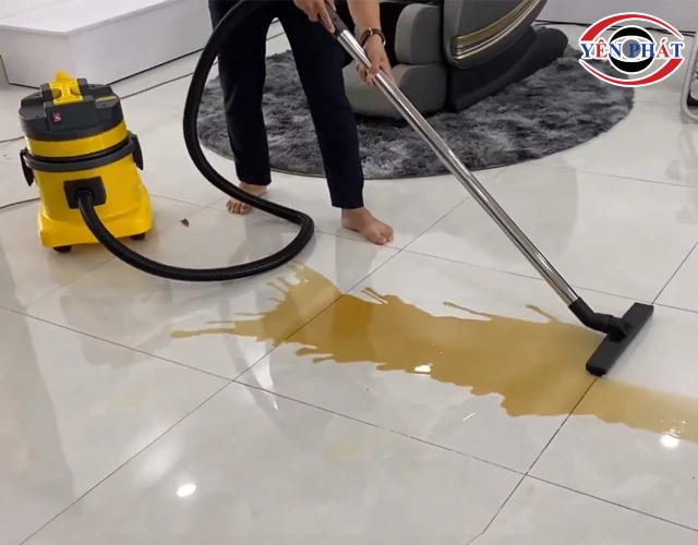 Ứng dụng máy hút bụi công nghiệp thùng nhựa CB-151
