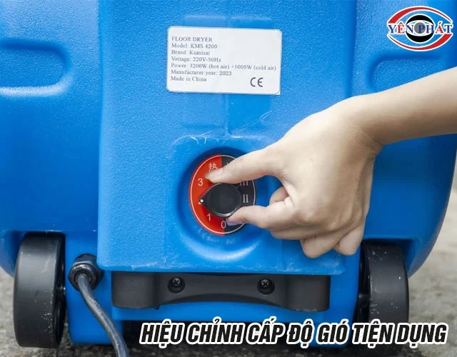 Lựa chọn tốc độ gió và chế độ phù hợp
