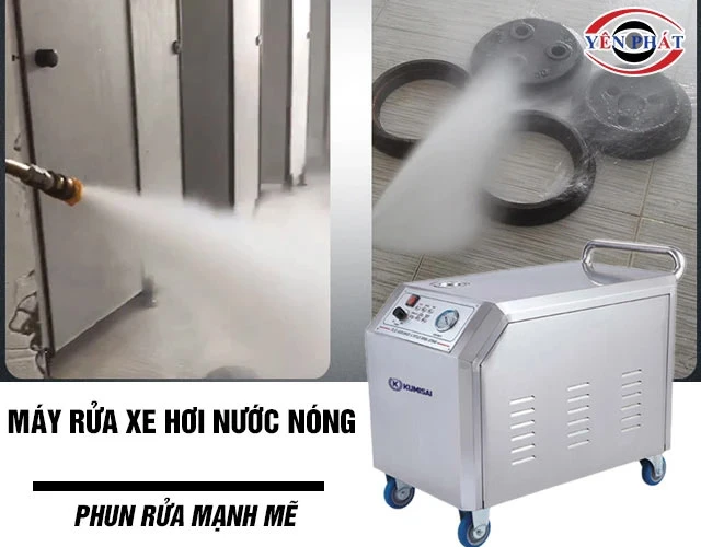 Máy rửa xe hơi nước nóng