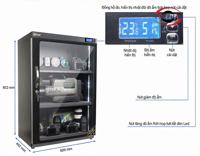 Công nghệ hút ẩm bằng IC bán dẫn (Block ngưng tụ lạnh)