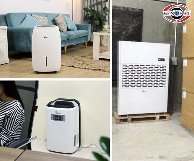 Ứng dụng máy hút ẩm Fujie
