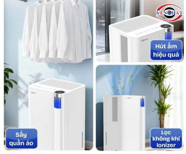 máy hút ẩm đa năng