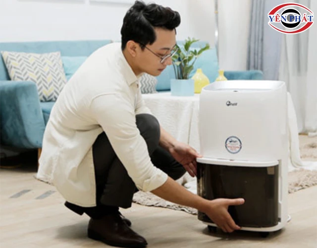 vệ sinh đổ nước