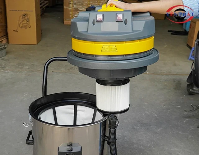 thùng chứa máy hút bụi 60L 