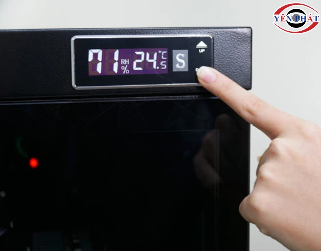 dễ dàng cài đặt độ ẩm