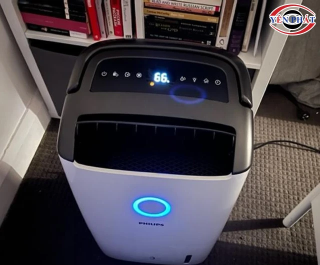 Màn hình máy hút ẩm Philips
