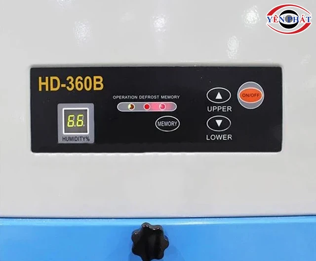 màn hình máy hút ẩm Harison HD-360B