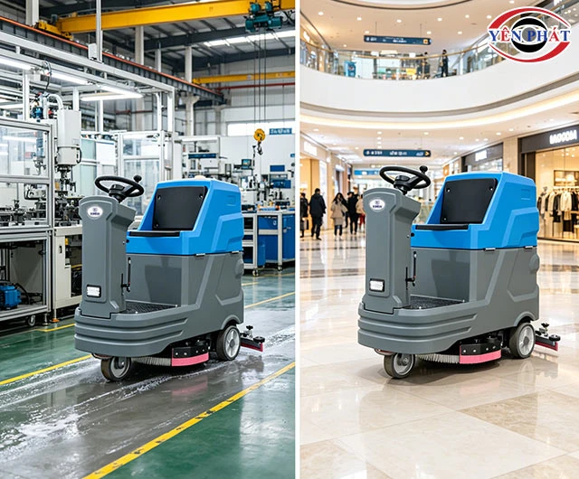 Ứng dụng máy chà sàn Kumisai KMS 85B