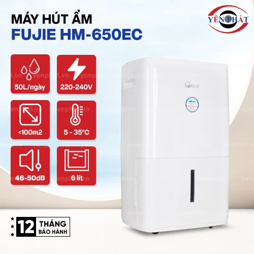 Máy Hút Ẩm FujiE HM-650EC 2