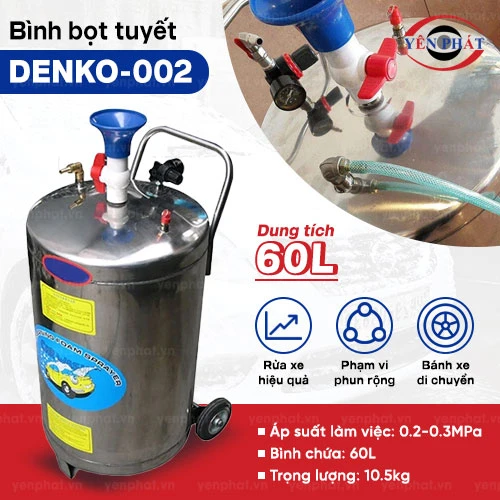 Bình xịt bọt tuyết DENKO-002 2