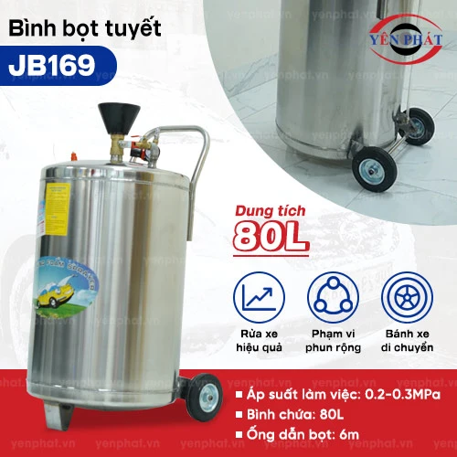 Bình xịt bọt tuyết JB169 2