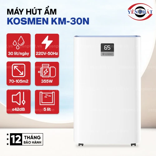 Máy hút ẩm Kosmen KM-30N 2