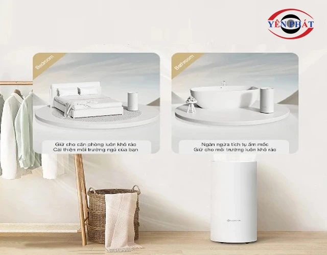 máy hút ẩm 28L nhiều tính năng