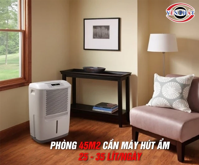 Máy hút ẩm 45m2