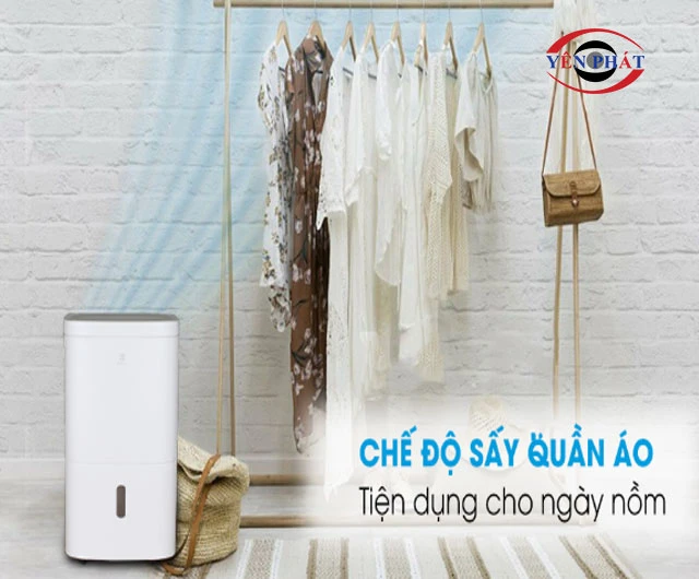 List chế độ và tính năng của máy hút ẩm Electrolux EDH10TRBW1
